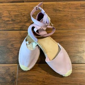 Lilac espadrilles